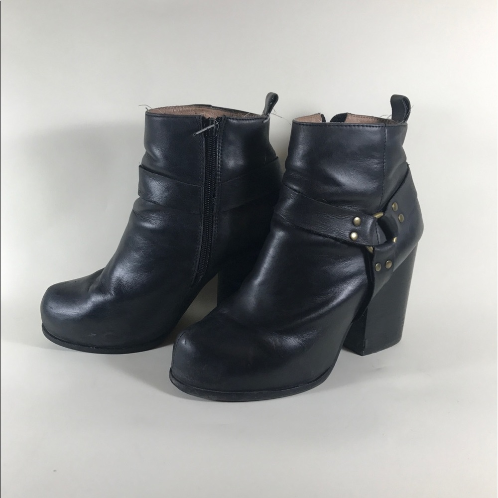 Jeffery Campbell x Nasty Gal Moto Boots